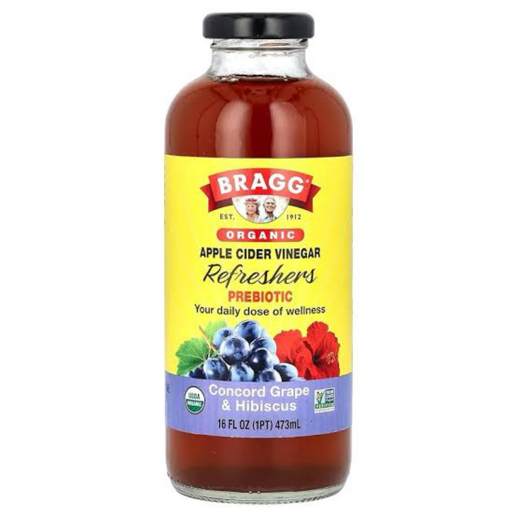 

BRAGG Apple Cider Vinegar Refreshers Concord Grape 473ml