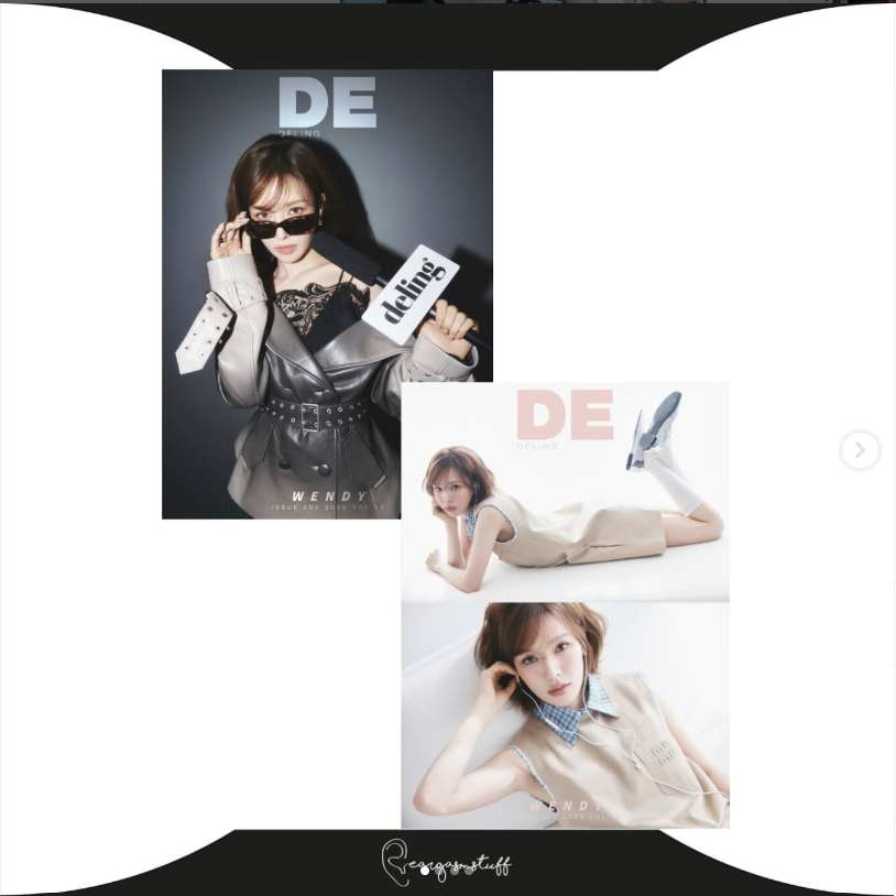 DELING / DE LING MAGAZINE CHINA AUGUST 2025 WENDY REDVELVET / MAJALAH