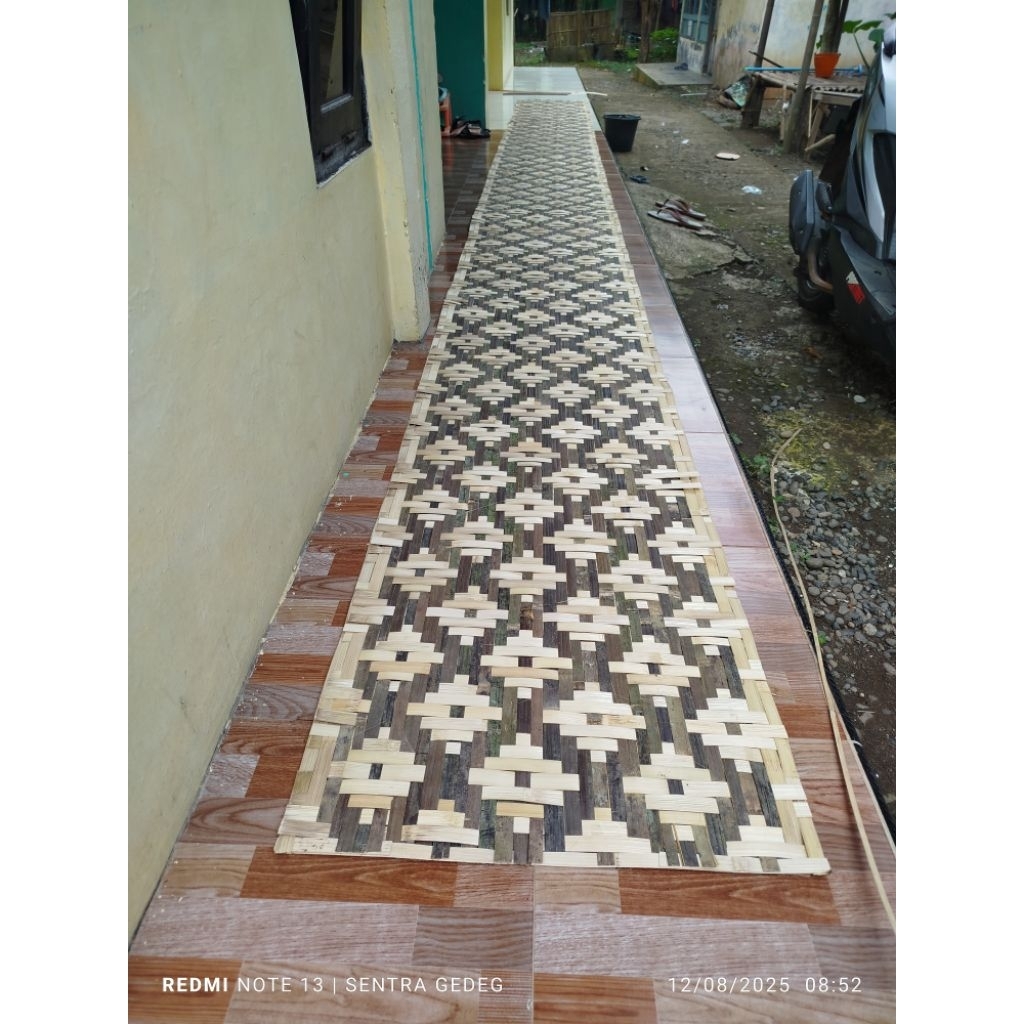 Anyaman Bambu Bilik Gedek Ukuran 60 cm dan 80 cm untuk Dinding dan Pagar