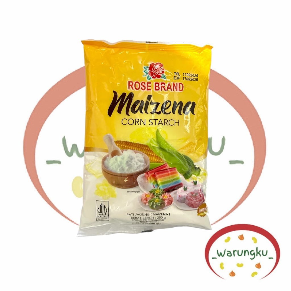 

Maizena ROSE BRAND 250gr Corn Starch