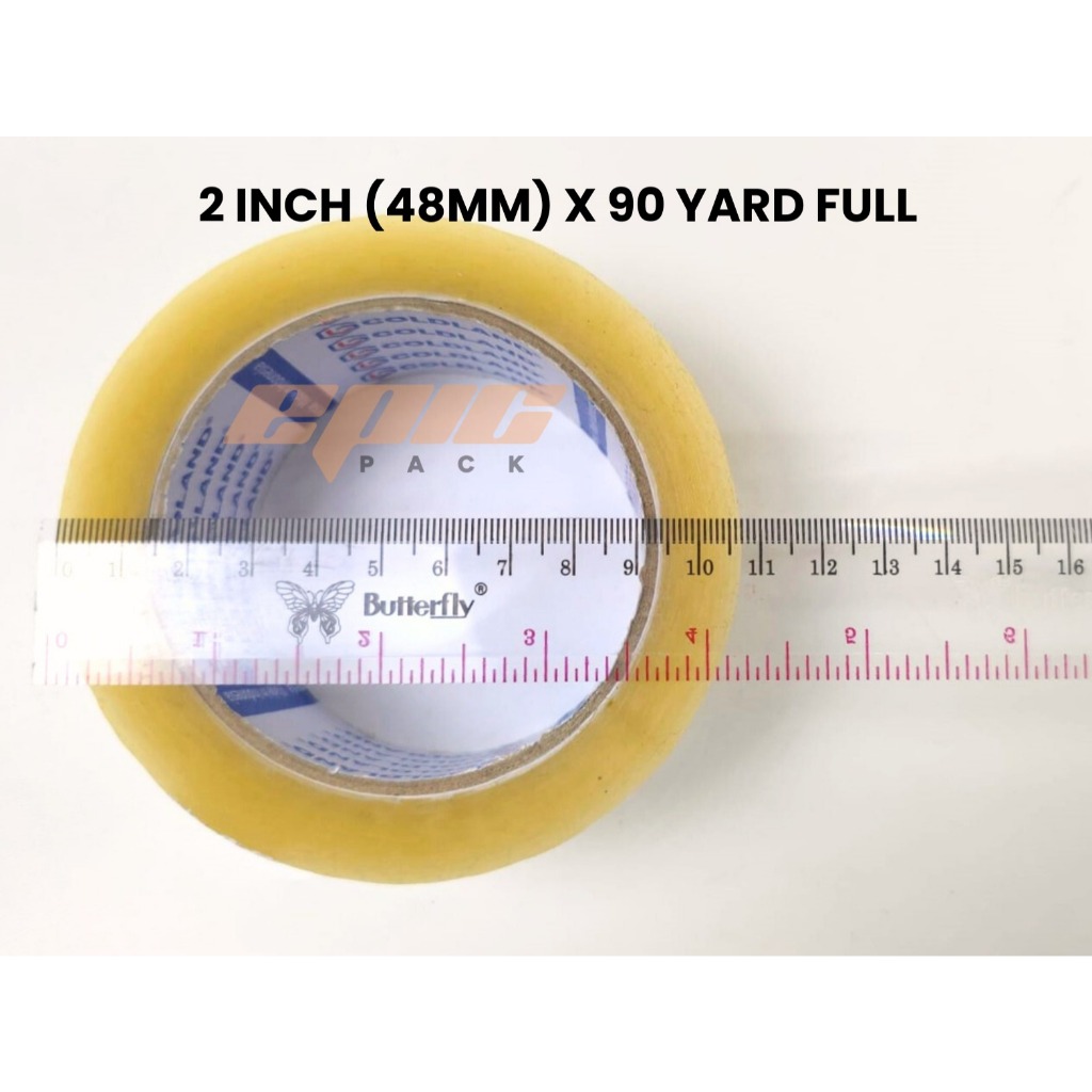 SLOP (6 pcs) Lakban Goldland 48mm x 90yard DIJAMIN REAL