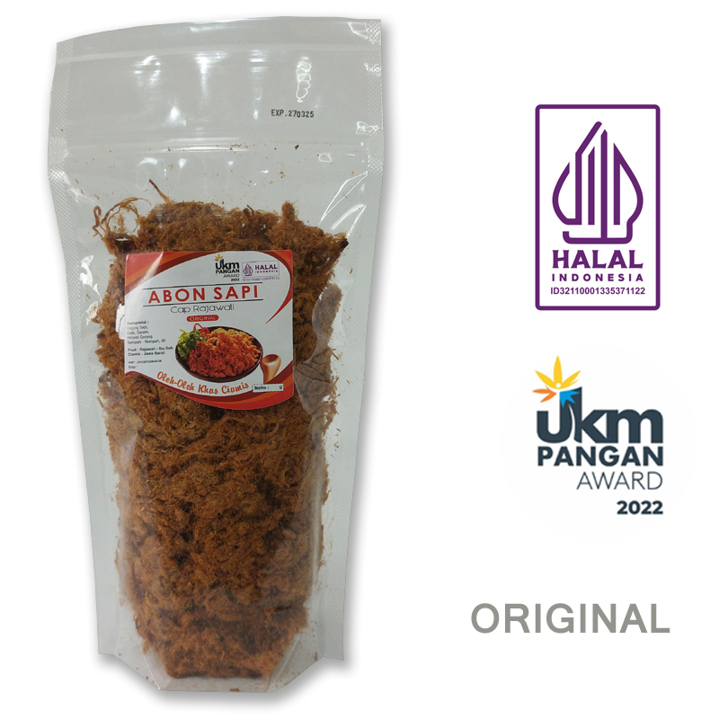 

Abon Sapi Original Gurih Premium – Rajawali Ibu Iloh 1968 – Oleh-oleh Khas Ciamis 100gr