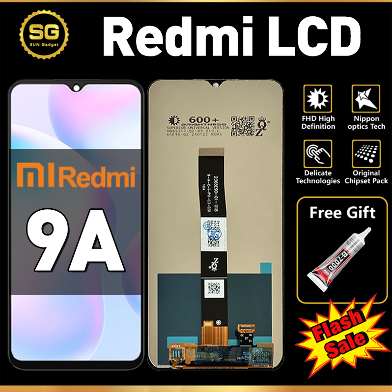ORI LCD FOR Redmi 9A Original Fullset Asli For LCD hp Redmi 9A Glass Touch Screen Digitizer
