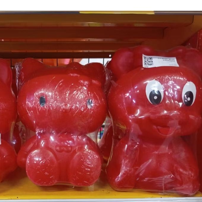 Re.aaddy stokk Celengan anak Plastik Karakter Celengan Plastik Karakter MICKEY MOUSE | HELLO KITTY |