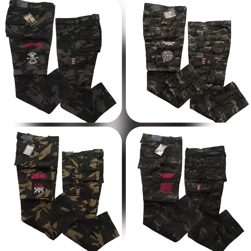 Celana Cargo Panjang Army | Loreng | Prapatan Rebel