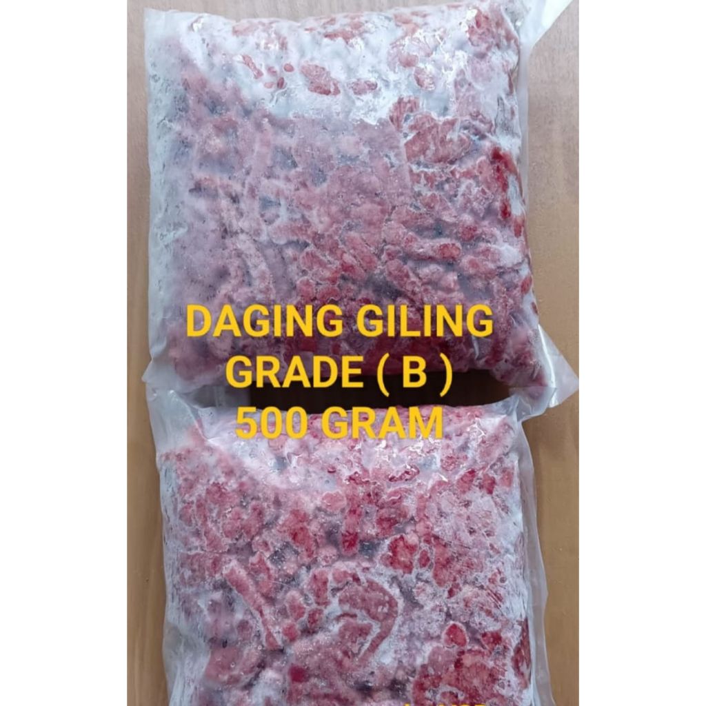 

daging giling sapi reguler berat 500 gram