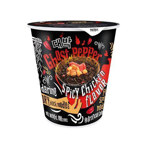 

GHOST PEPPER SPICY CHICKEN NOODLE & MISTER POTATO BLACK RIPS MIE PEDAS/KRIPIK PEDAS