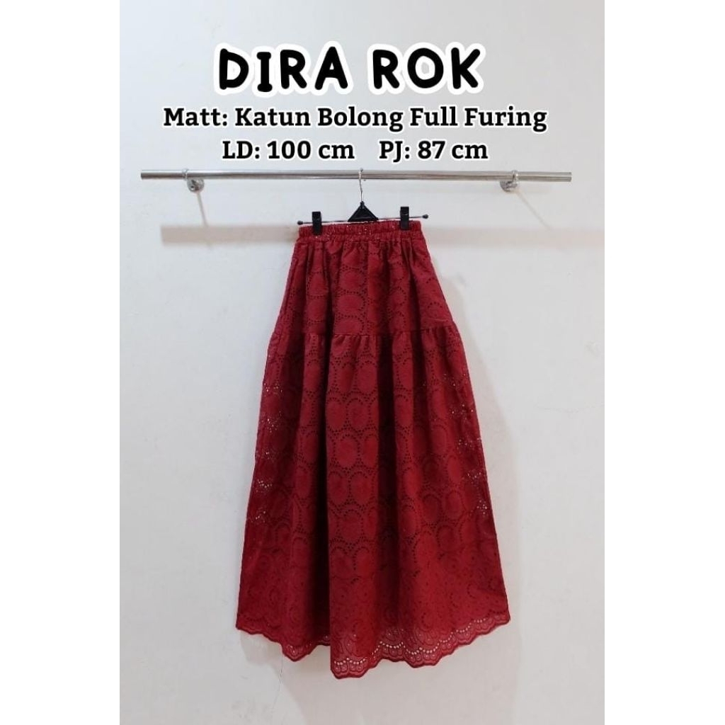 DIRA ROK COTTON BOLONG TERKINI | TERBARU DI SHOPPE