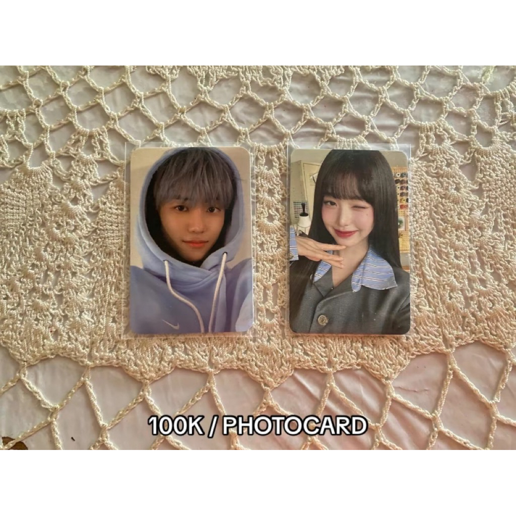 WTS PHOTOCARD OFFICIAL NCT JAEMIN HOODIE SG21 WONYOUNG IVE