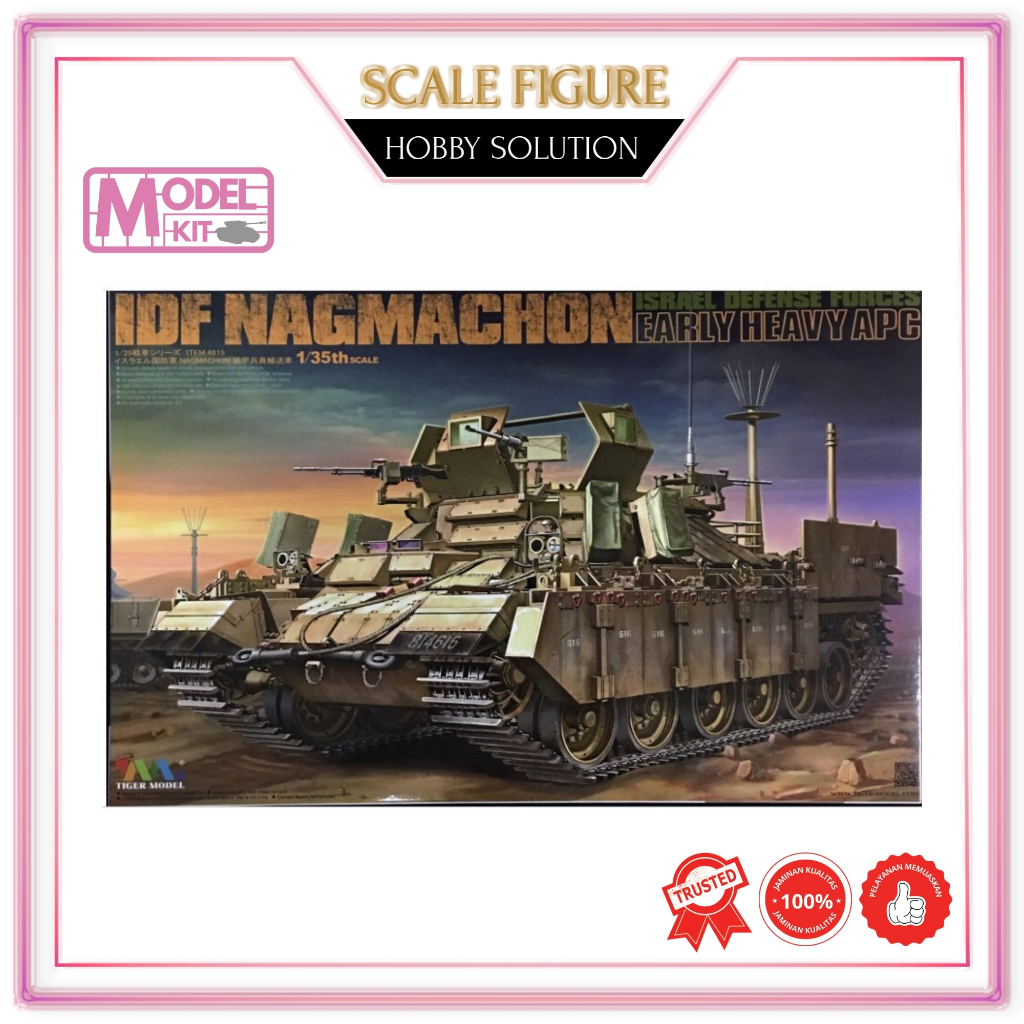 1/35 military modelkit TIGERMODEL TIG4615 IDF NAGMACHON ISRAEL DEFENSE FORCES EARLY HEAVY APC