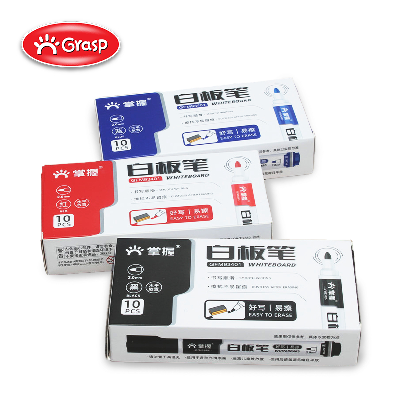 

GRASP Spidol Marker Whiteboard Marker Papan Tulis Sekolah Kantor Tinta Pekat Mudah Dihapus SPT001