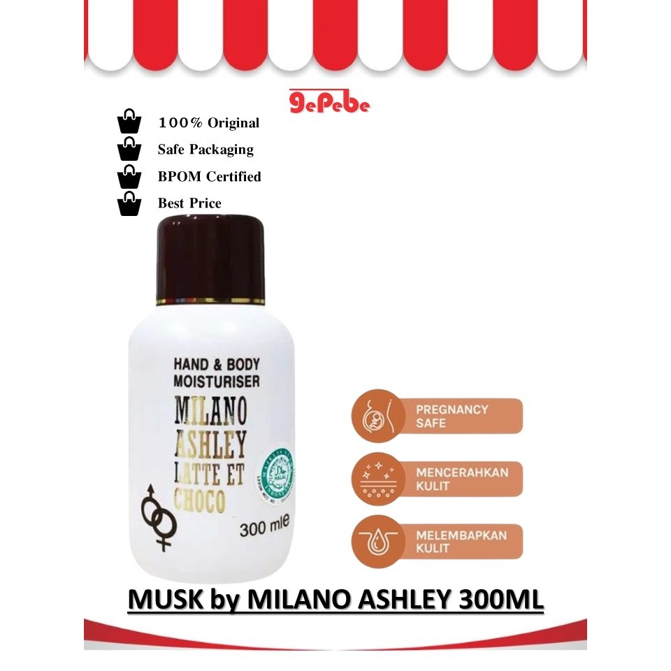 MUSK by MILANO ASHLEY 300ML