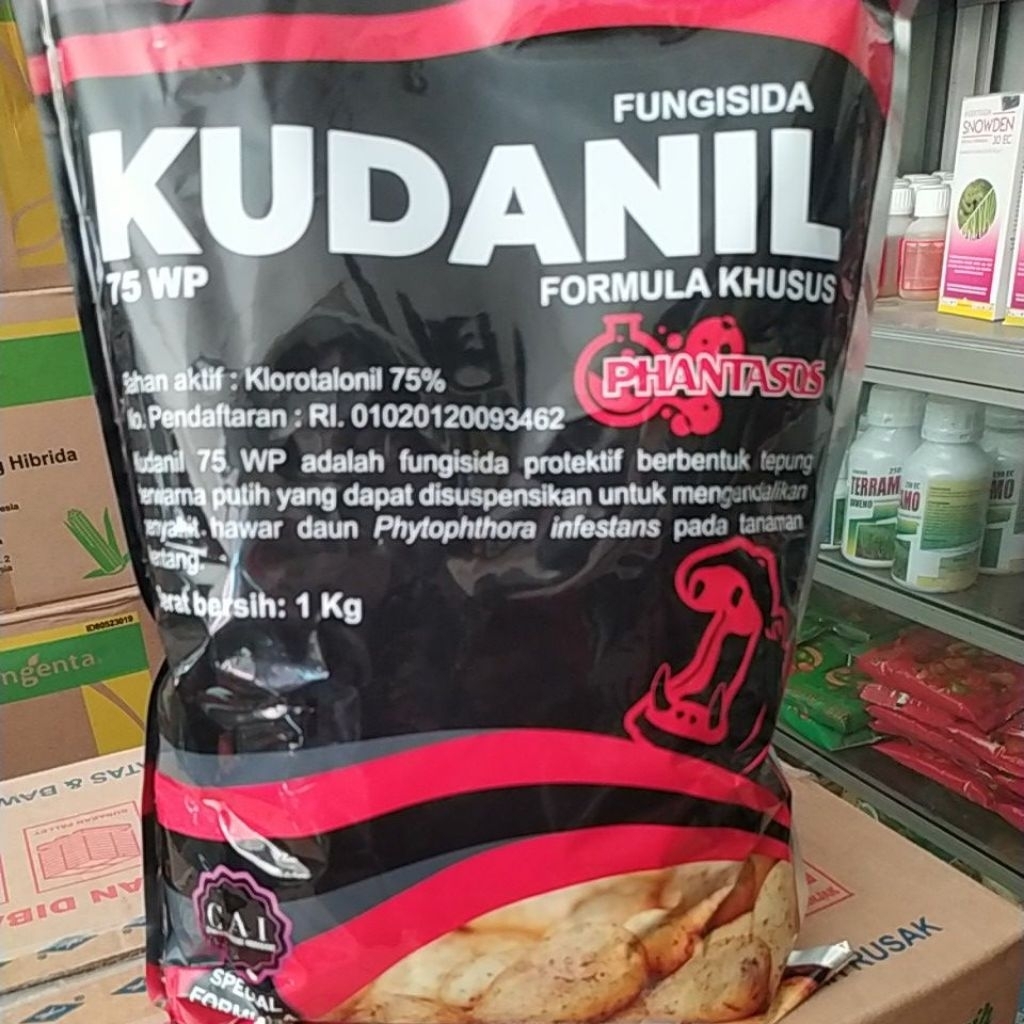 fungisida kudanil 1 kg dengan formulasi kusus phantasos klorotalonil 75 wp