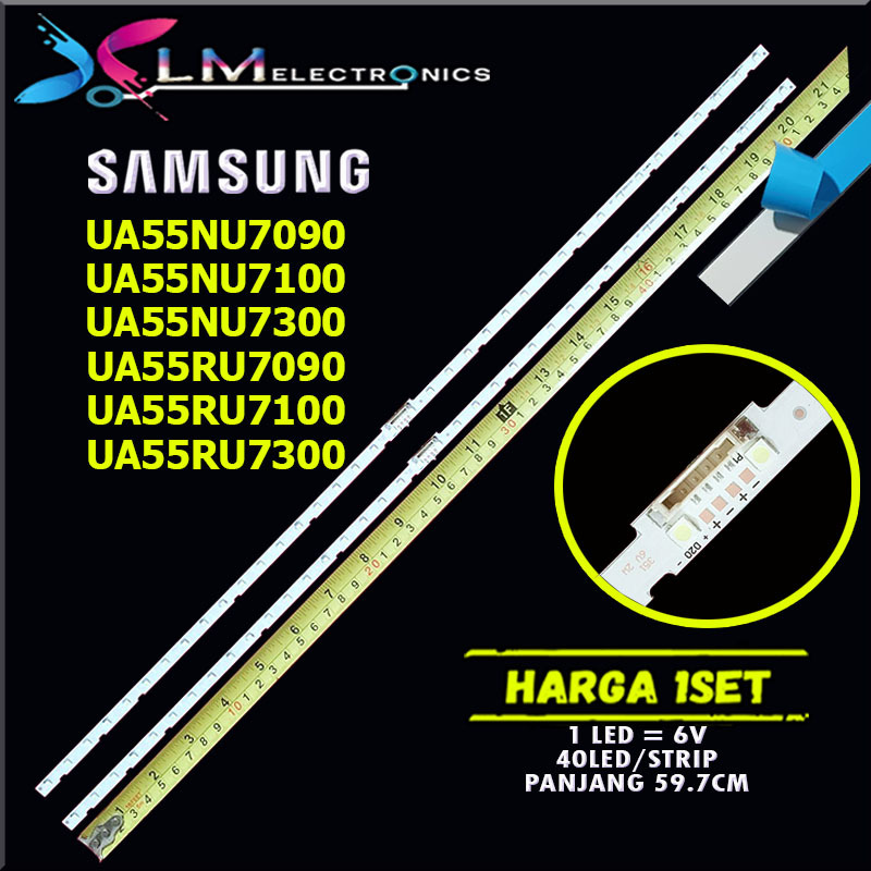 BACKLIGHT TV SAMSUNG 55NU 55RU UA55NU7090 UA55NU7100 UA55NU7300 UA55RU7090 AOT-55-NU7100 BN96-45913A