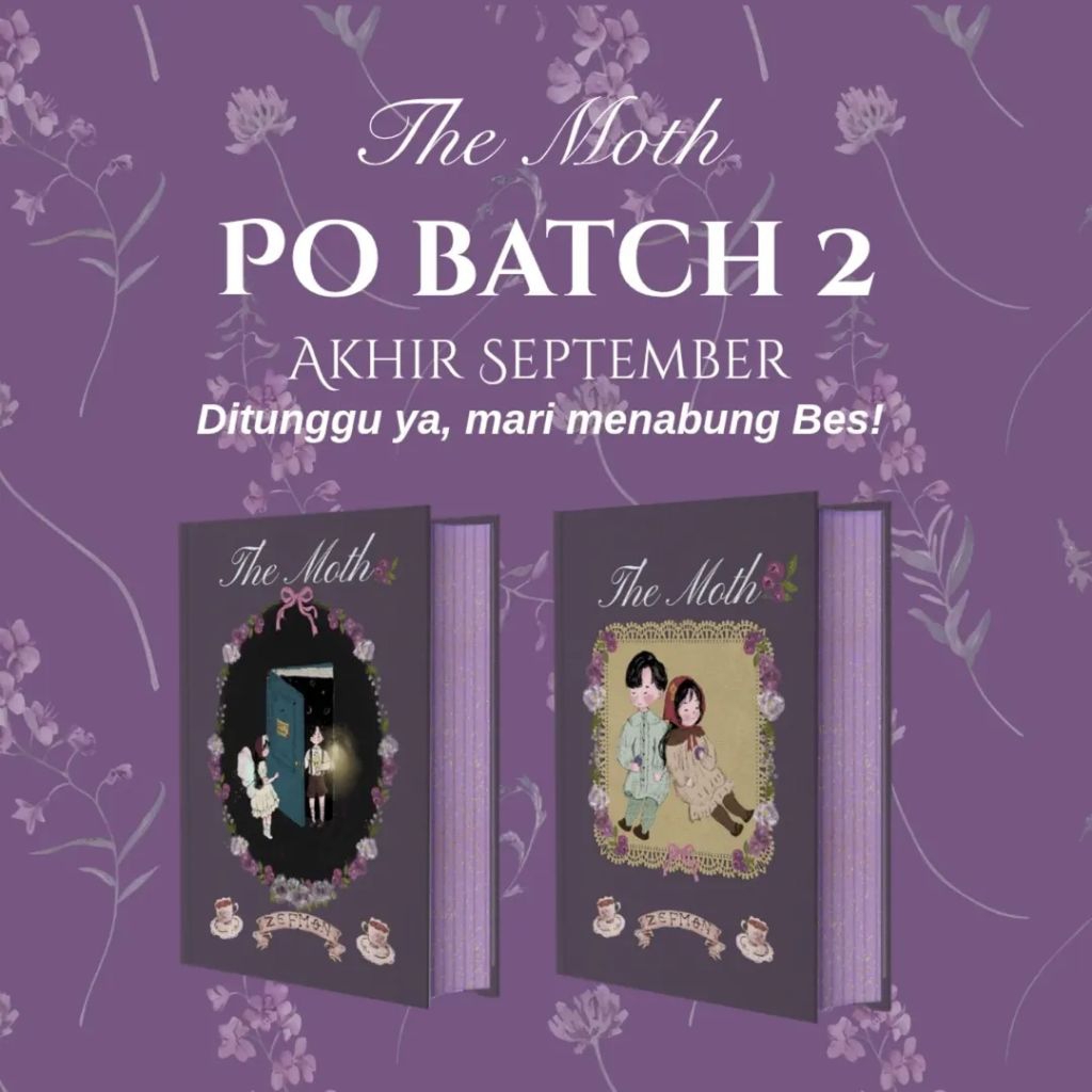 READY BATCH 2 Novel The Moth by Zefmon