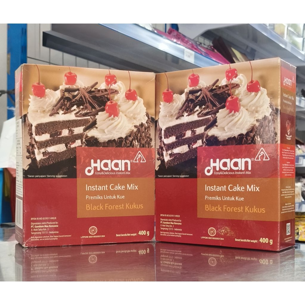 

Haan Blackforest 400gr/Haan Premix Blackforest 400gr