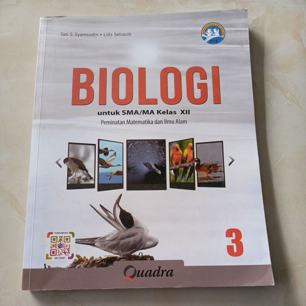 BIOLOGI kelas 12 Kurikulum 2013 Quadra bekas