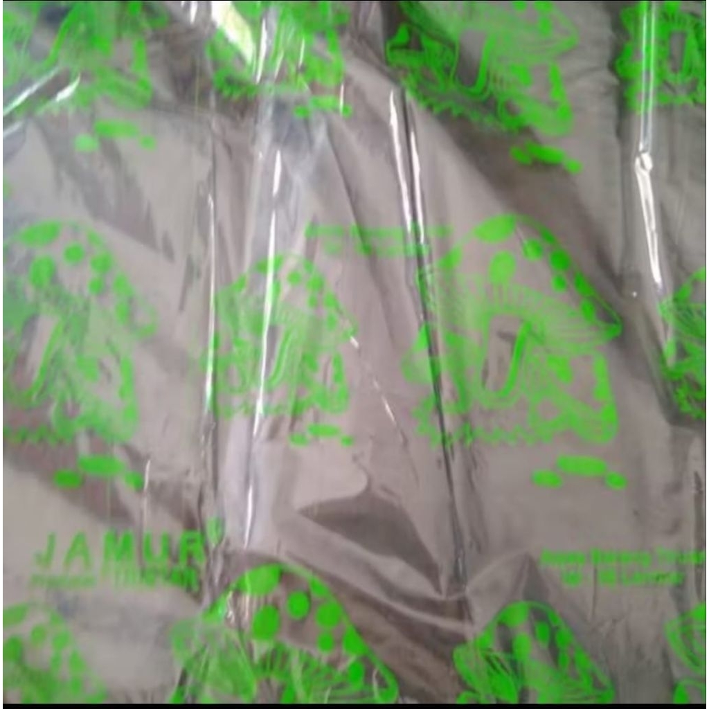 Tanggung Kantong plastik kresek Hitam Jamur Hijau