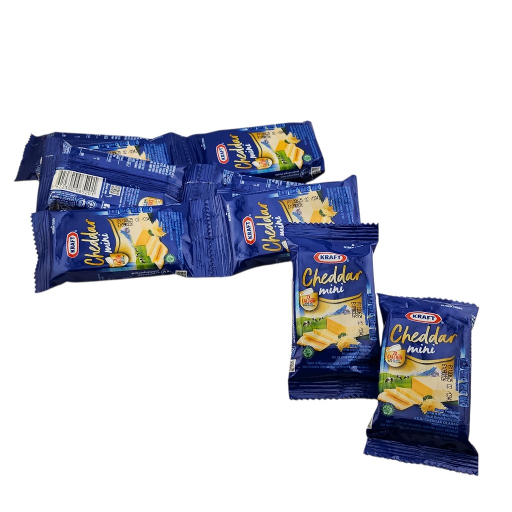 

Kraft Cheddar Mini RENCENG - Netto 30gr x 8 bks
