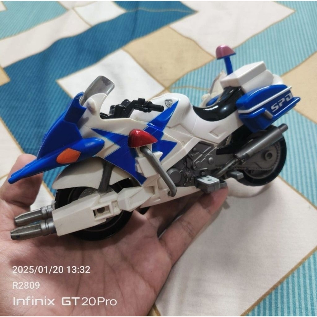 Motor Power Rangers SPD Blue SPD Patrol Cycle BANDAI