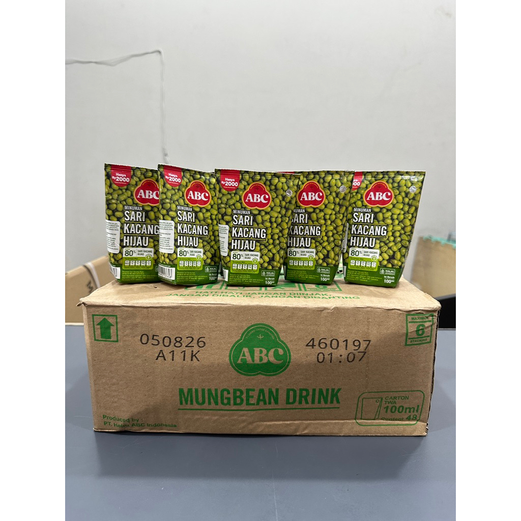 

ABC MINUMAN SARI KACANG HIJAU 100ml