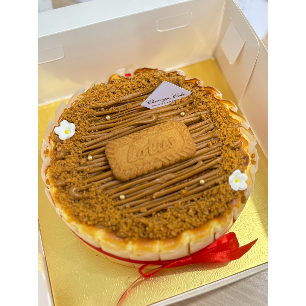 

BURNT CHEESECAKE LOTUS BISCOFF