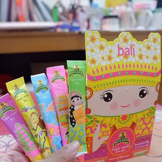 

Gula Stik Gulaku Stick Bali 8 gram isi 75 Sachet Gula Kristal Putih 100% Tebu Indonesia