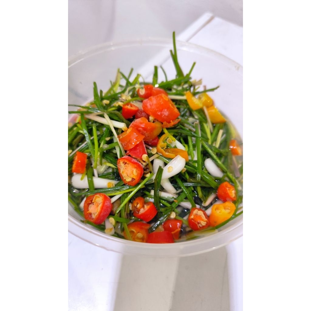 

Asinan bawang son / kio chi masakan kalimantan