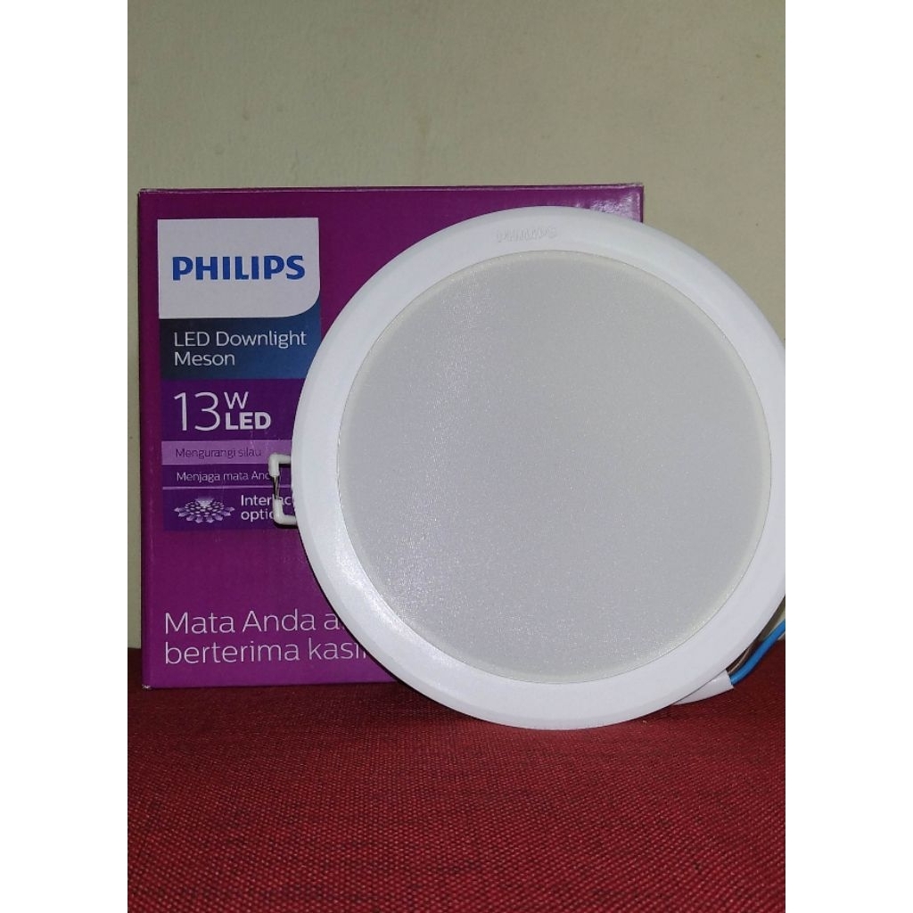 lampu philip led downlight meson 13 watt