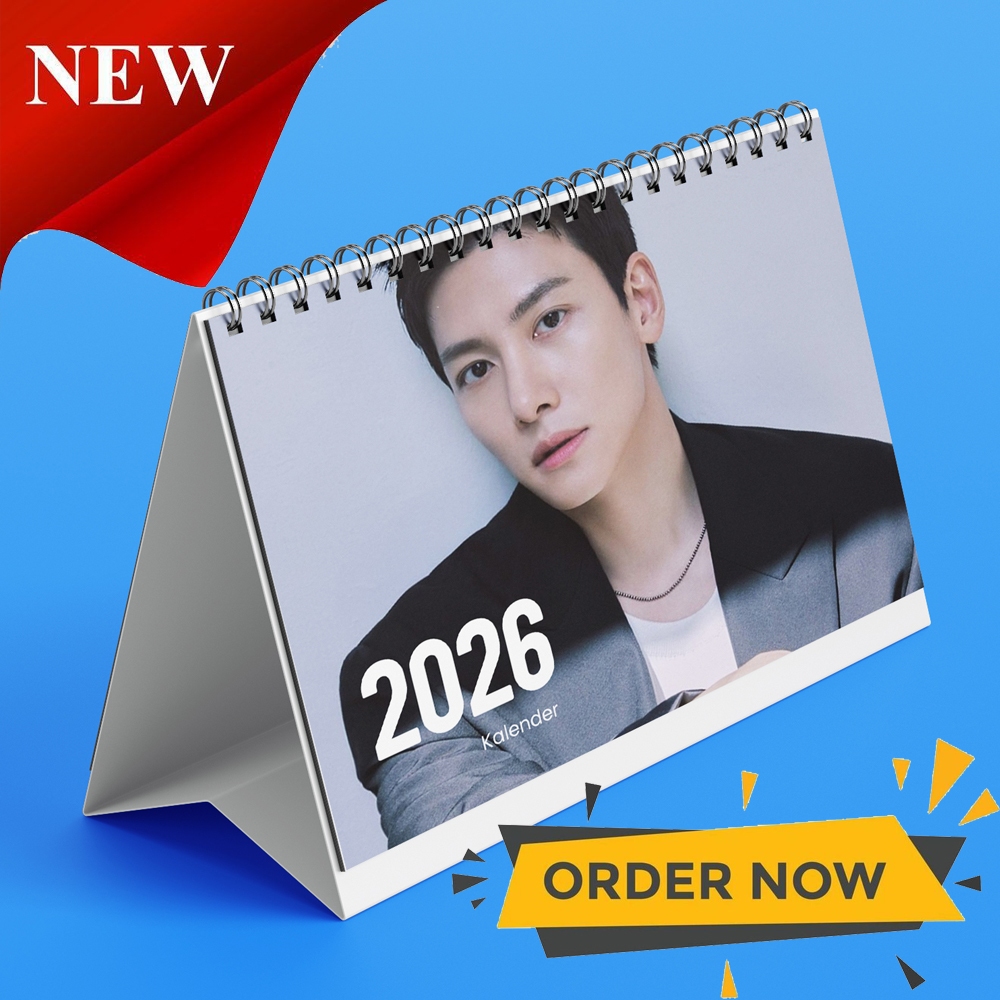 

A&M Kalender Ji Chang Wook Kalender Meja Kalender 2026 Kalender K-POP
