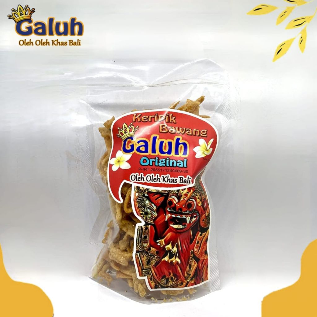 

Keripik Bawang Galuh Original – Camilan Renyah Gurih, Oleh Oleh Khas Bali Jajanan Murah Halal 150g