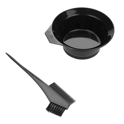 Mangkuk Cat Rambut + Sisir Semir Wadah Mangkok Tempat Mewarnai Rambut Bonding Smoothing