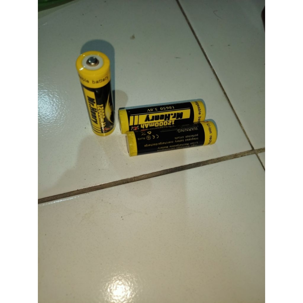 Baterai 12.000 mAh 3.8V Mr. Henry (eceran)