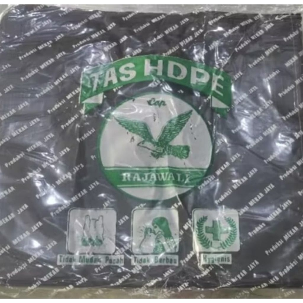 Besar Rajawali Hitam Kantong plastik kresek