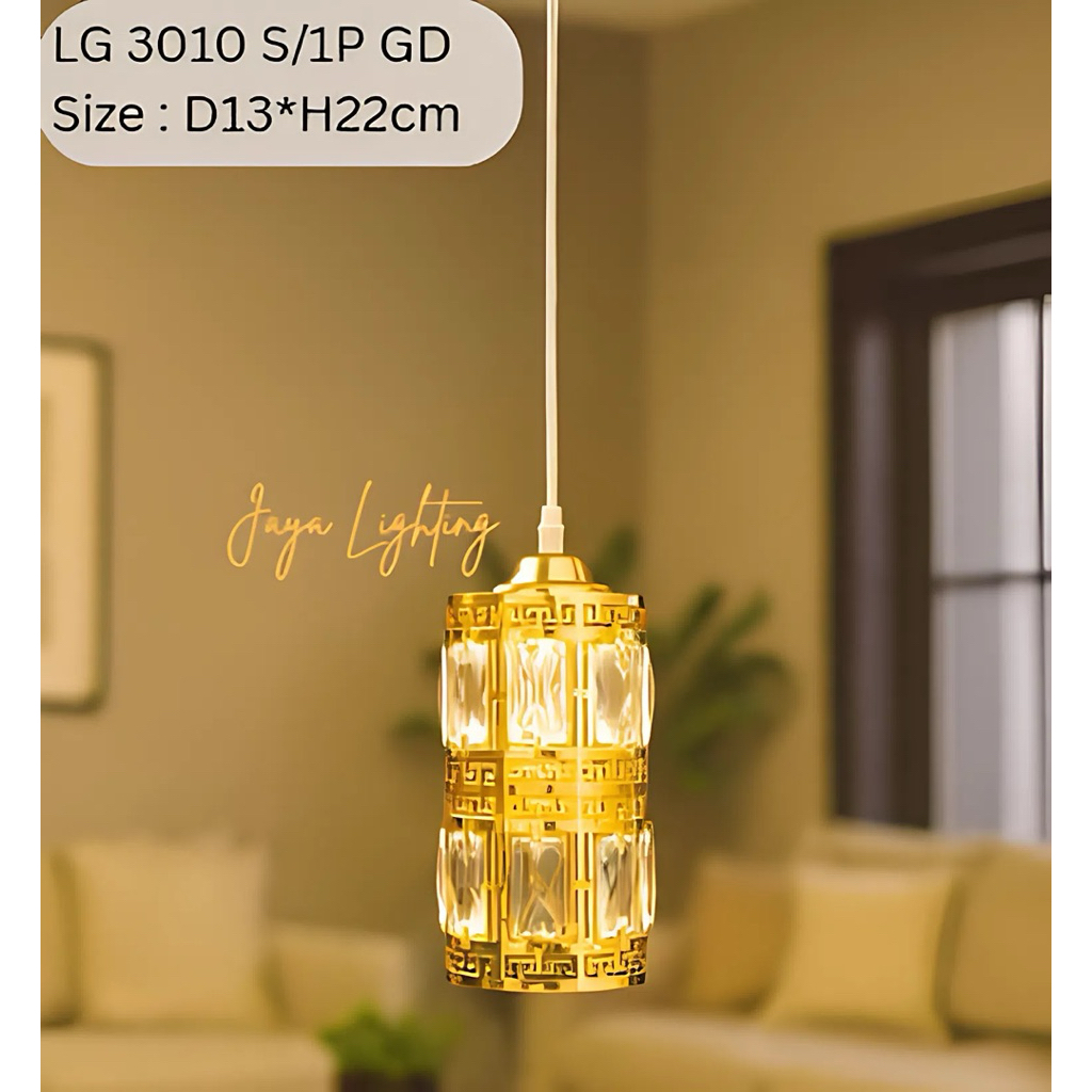 Lampu Gantung Kristal Mewah