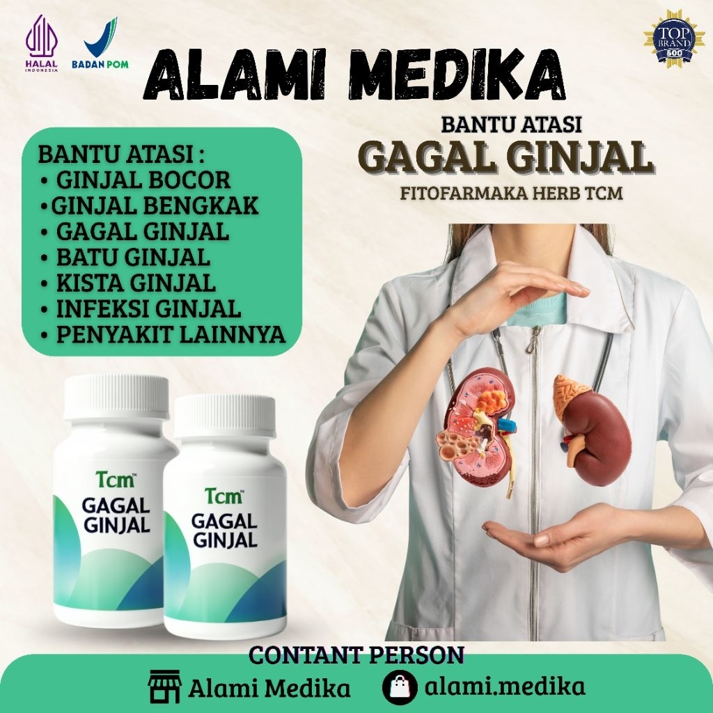 TCM Fitofarmaka Herb Vitamin CinaOriginal Untuk Gagal Ginjal, Radang Ginjal, InfeksiGinjal, Mengatas