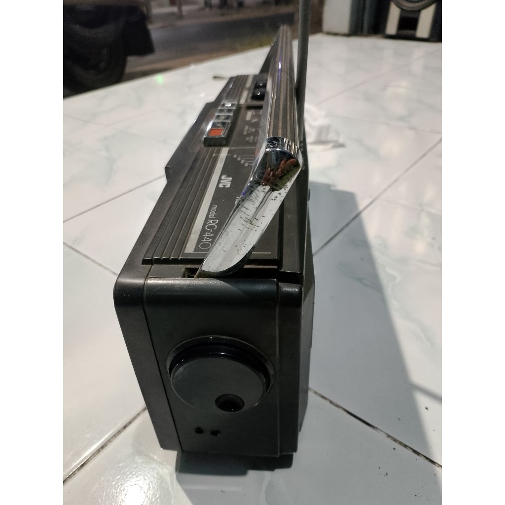 tape radio bombox JVC minus