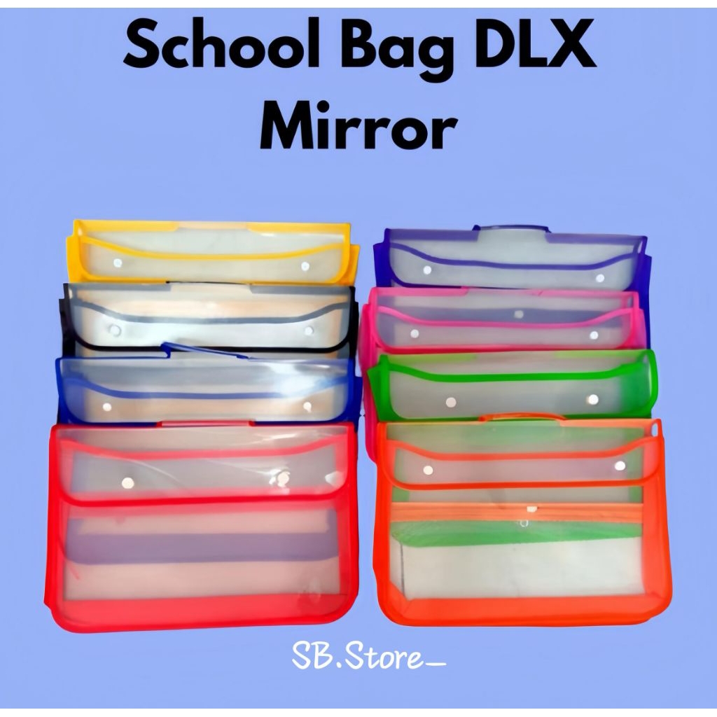 

Map Dokumen Kancing 2 / Document Bag / School Bag Folio / Zipper Bag / Map Jala / Map Jinjing