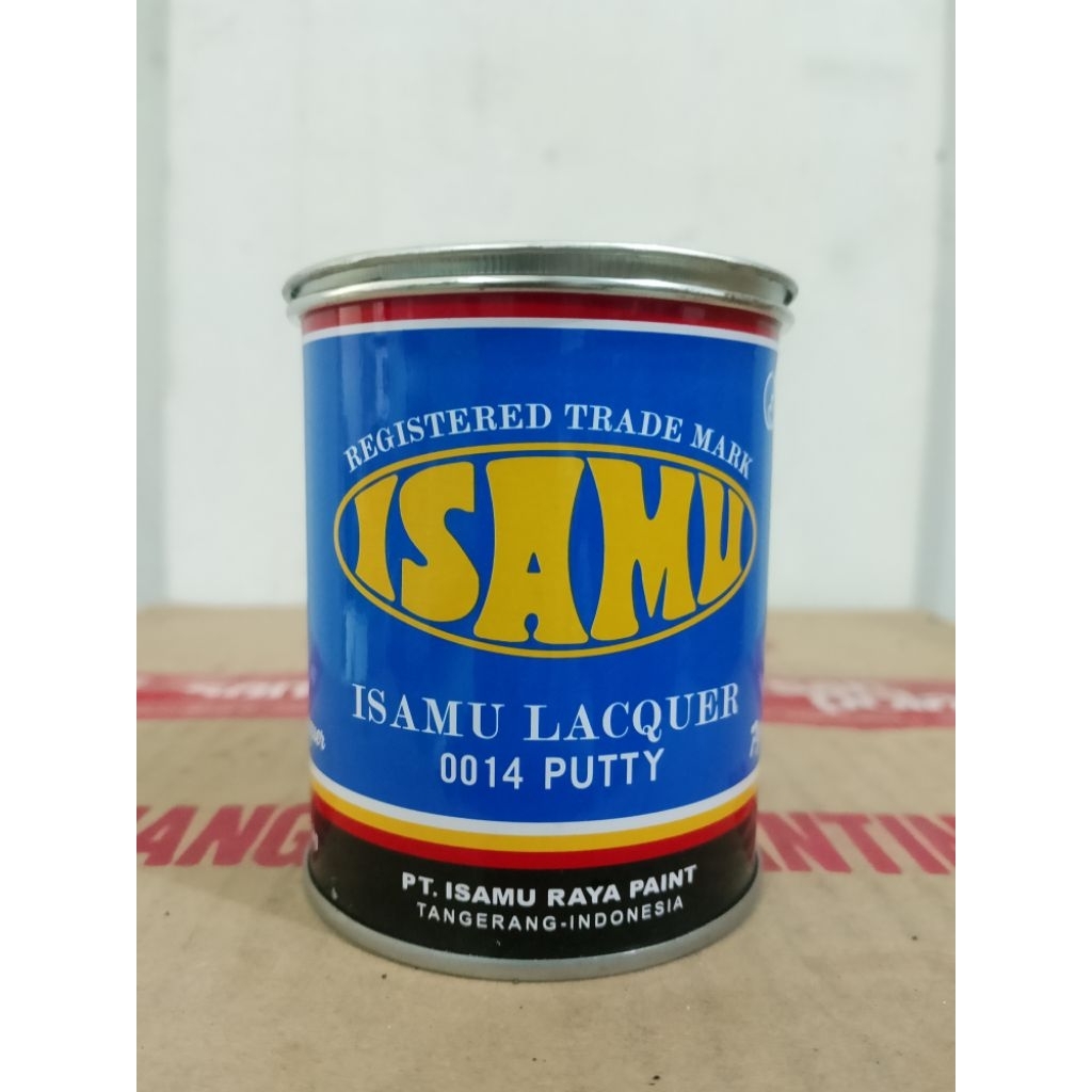 Dempul ISAMU 1/4 Dempul ISAMU Lacquer Putty 250g/Dempul Besi ISAMU