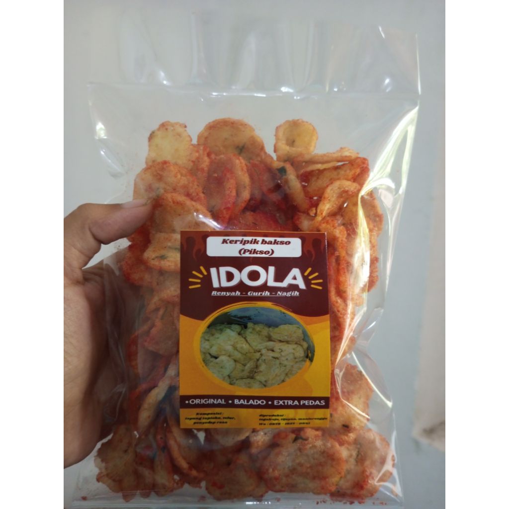 

BASRENG/KERIPIK BAKSO EXSTRA PEDAS, GURIH, RENYAH !!!