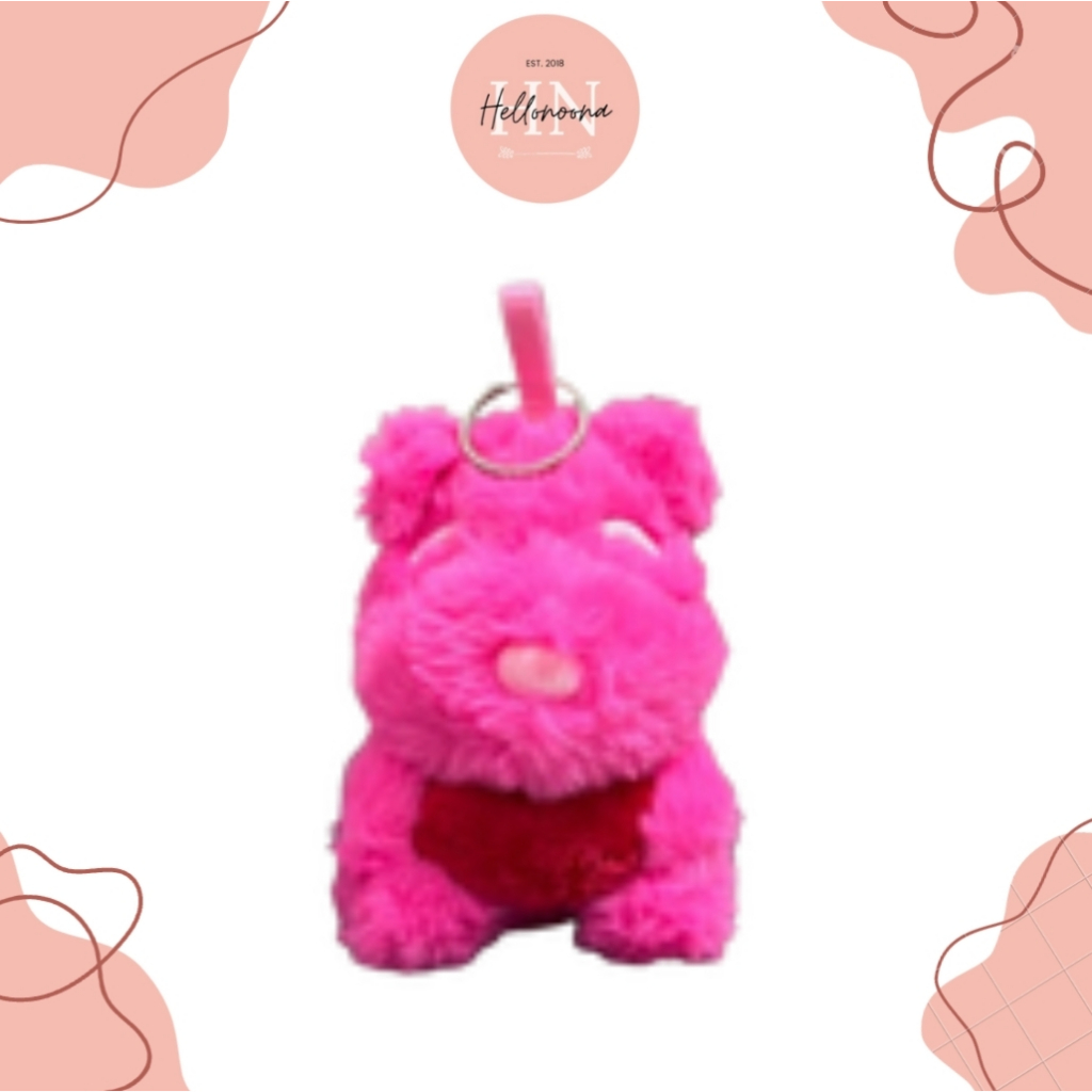 Teddy Bear Pink Keychain
