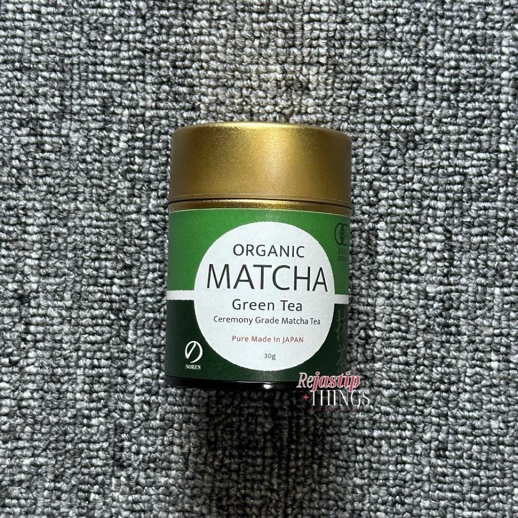 

[READY] Noren Organic Matcha 30g Original Japan | Ceremonial Matcha Jepang