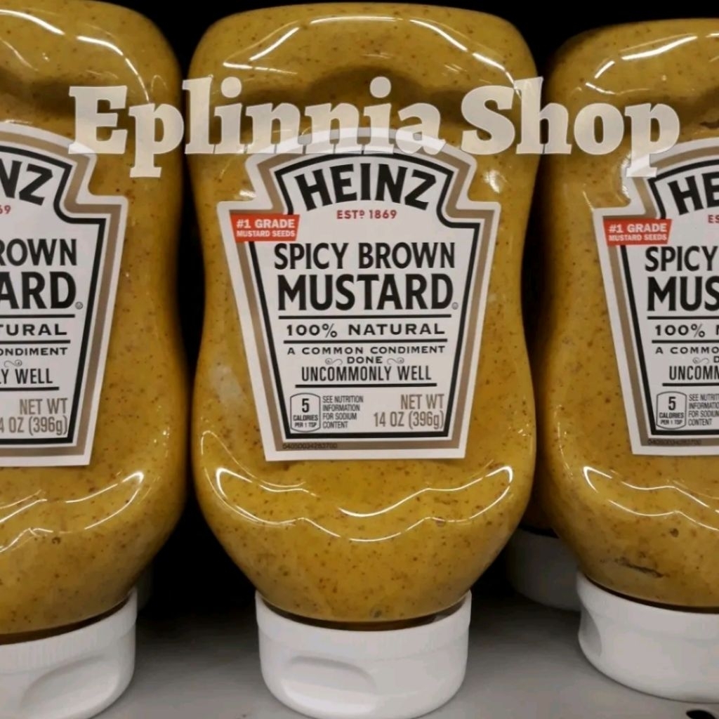 

Heinz Spicy Brown Mustard 100% Natural 396 gr