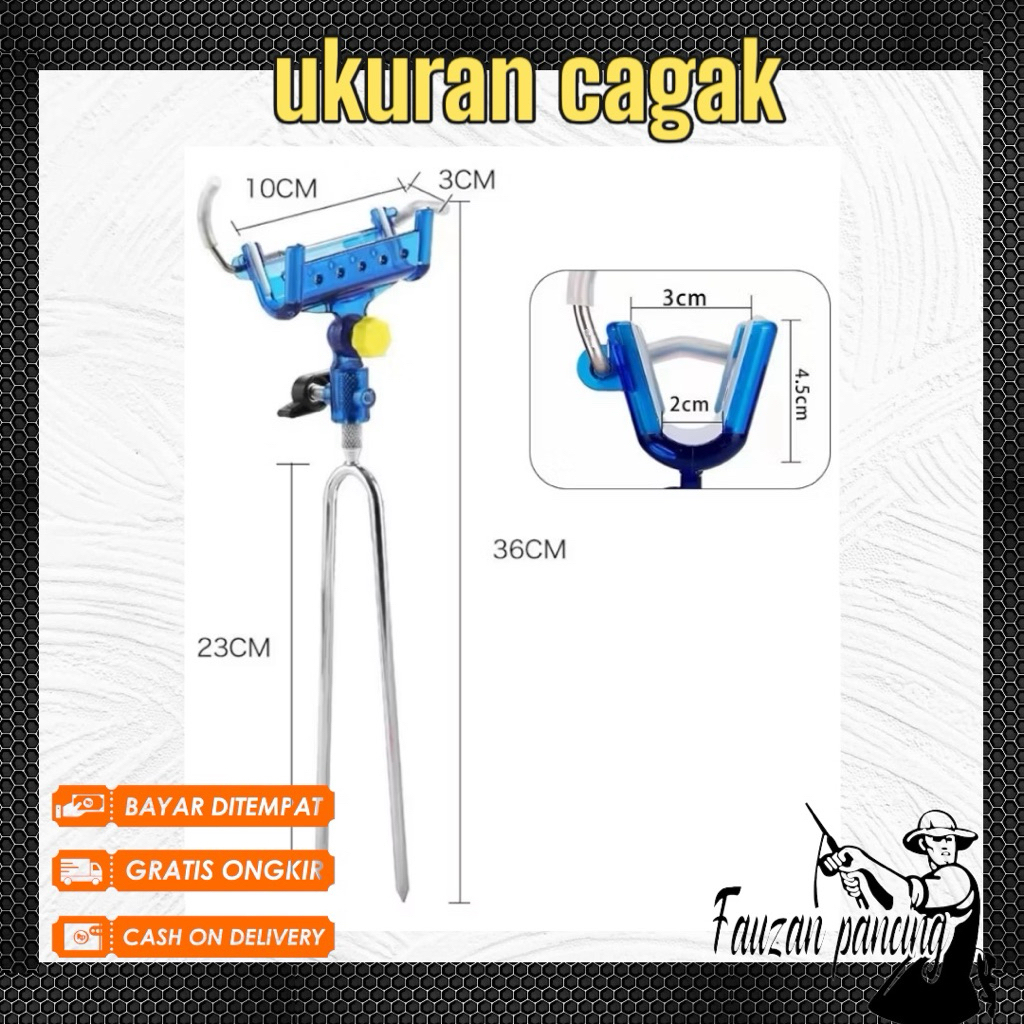 Cagak joran aotomatis/cagak tegek/Cagak modern