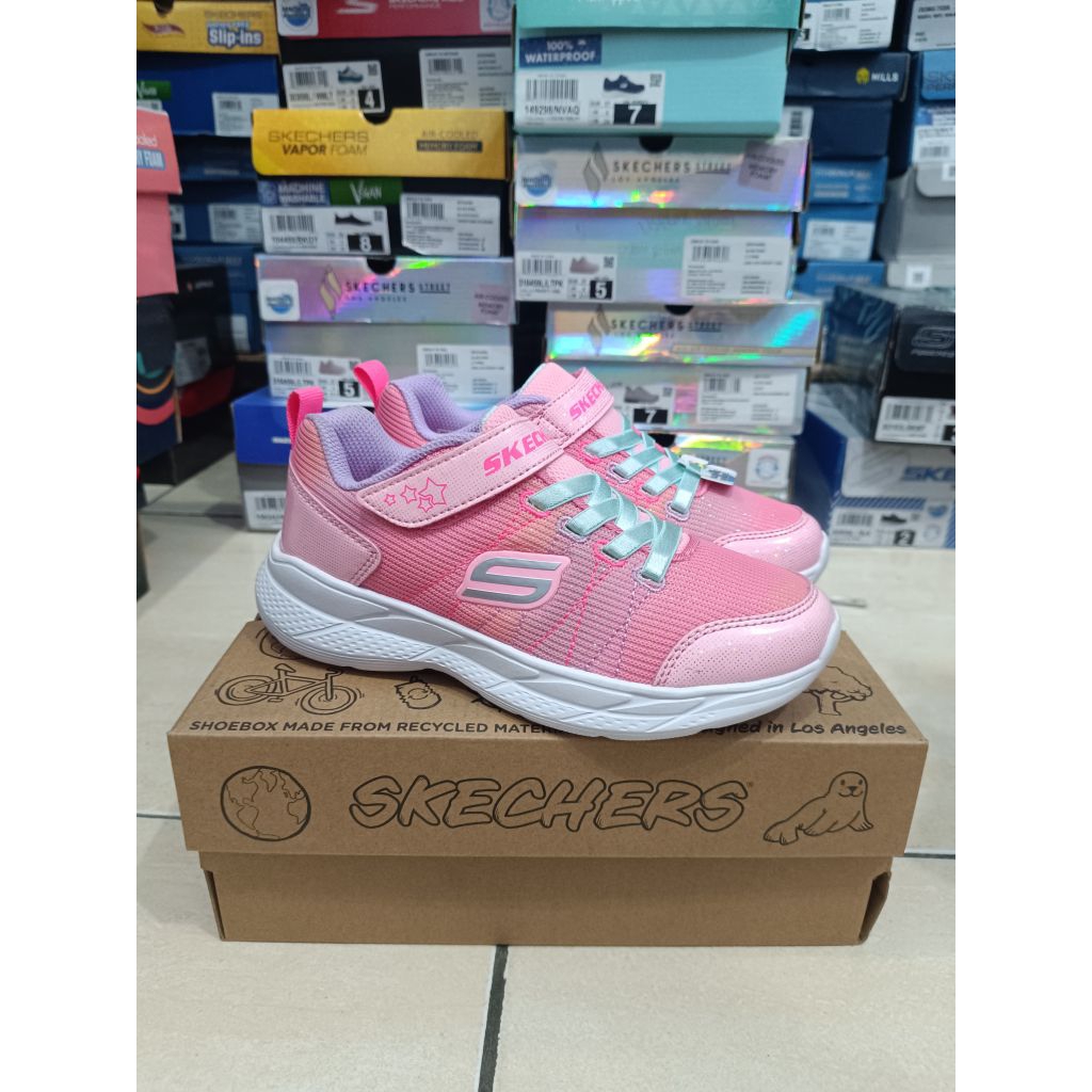 SKECHERS SNAP SPRINTS 2.0 STARS AWAY SIZE 32