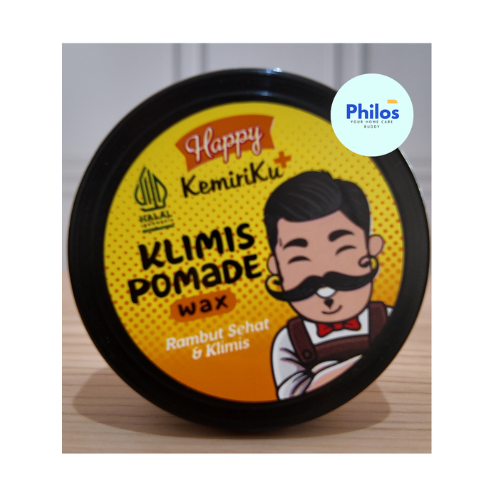 Happy Kemiriku Klimis Pomade Wax Hair Styling 80 gr