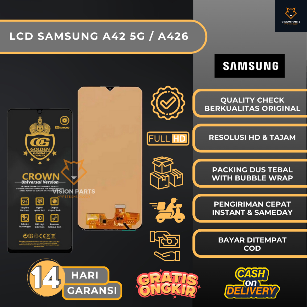 LCD SAMSUNG A42 5G / A426 FULLSET COMPLETE