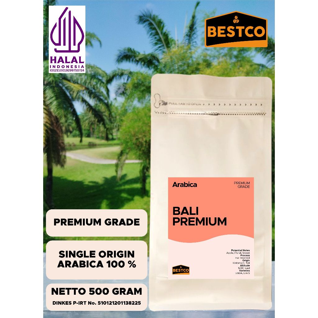 

Kopi Bestco Premium Arabica Bali 500 gr
