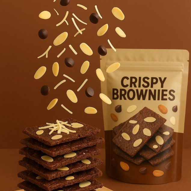 

Cemilan Kue Kering Wadai Keripik Brownies Murah Bisa COD