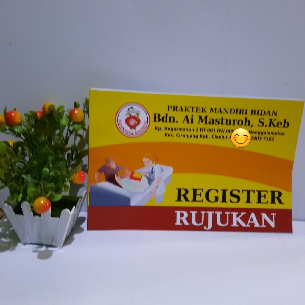 

Register Rujukan Isi 50 Lembar (100 Halaman)
